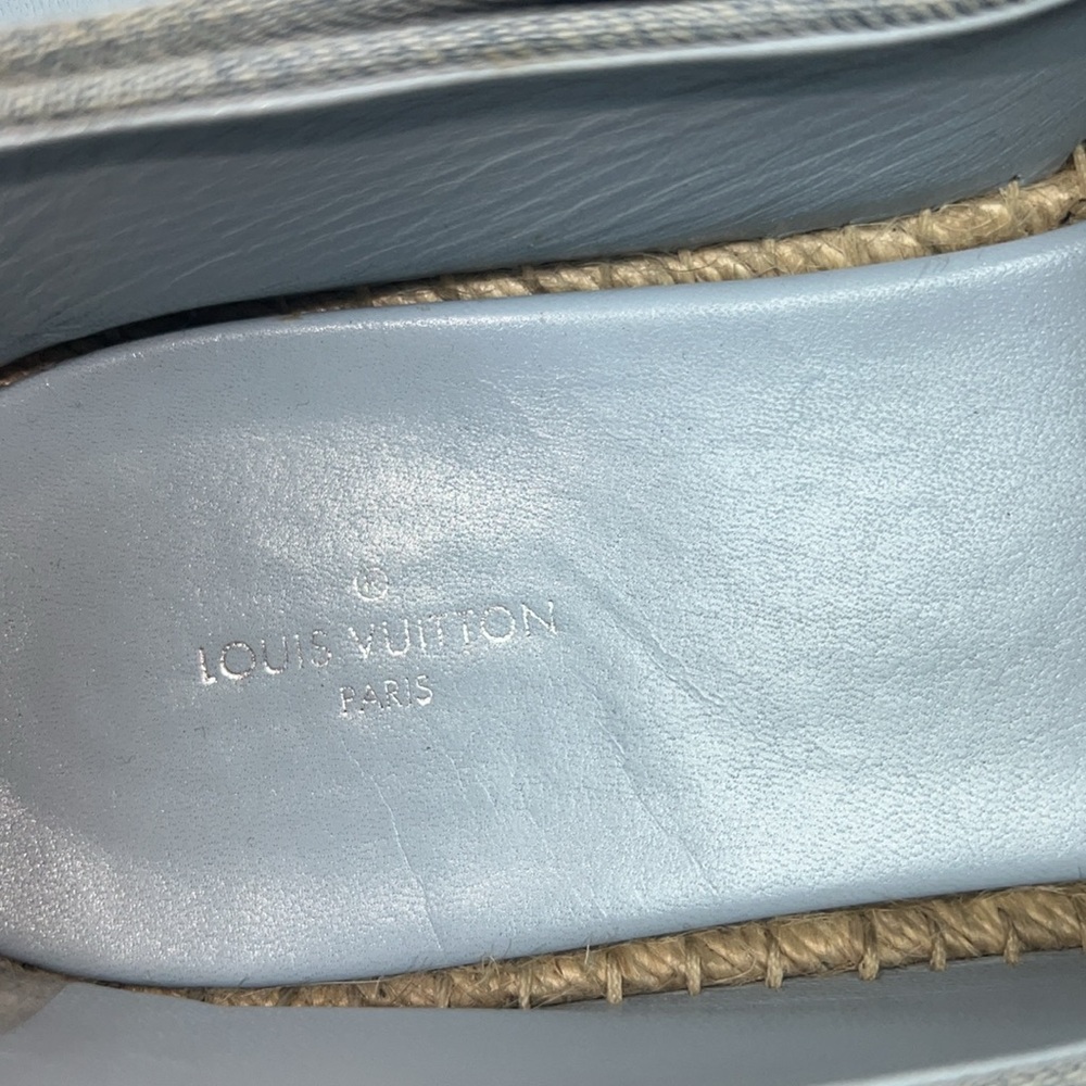 Louis Vuitton denim espadrille - Picture 5 of 5